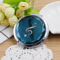 Creative Music Note Makeup Mirror for Girls