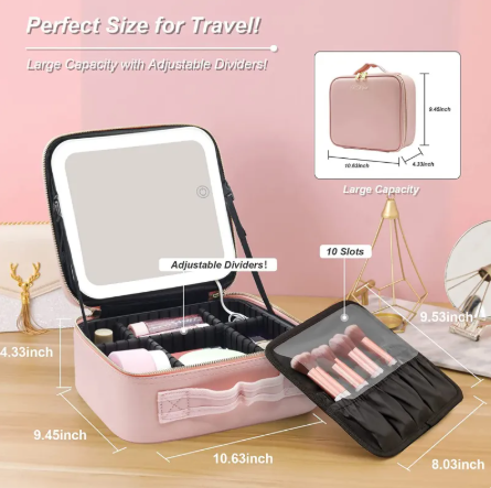 Glow Case Makeup Organizer