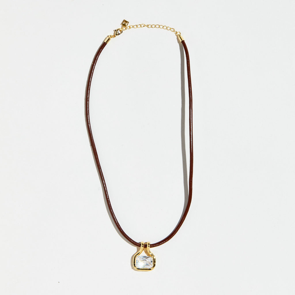 THE NAIA GEM PENDANT NECKLACE