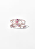 Heart Crown Stacking Ring