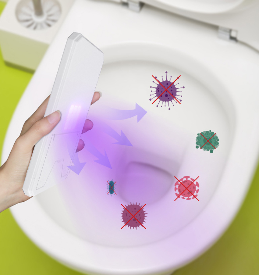 UVC Sterilization Box with Handheld Makeup Mirror