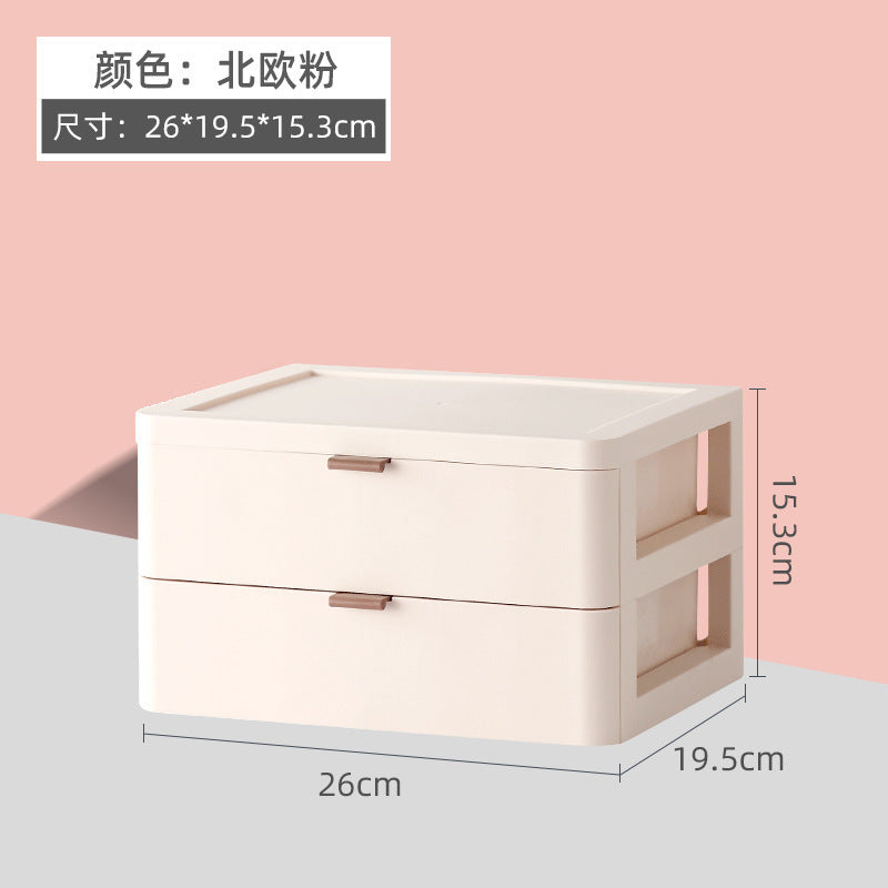 Multi-Functional Makeup Organizer with Drawers