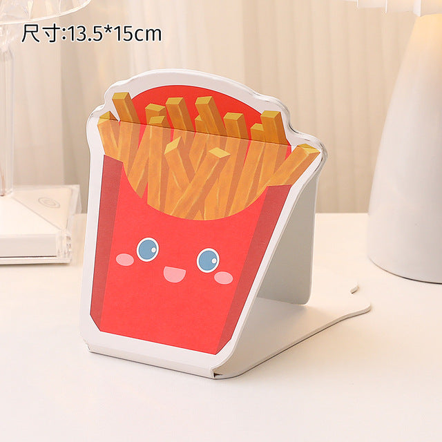 Cute Cartoon Alien Girl Makeup Folding Mirror