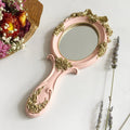 European Creative Makeup Mirror with Mini Handle