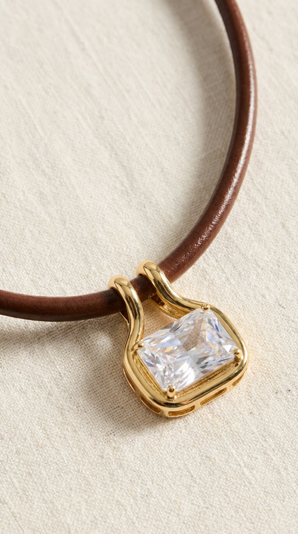 THE NAIA GEM PENDANT NECKLACE